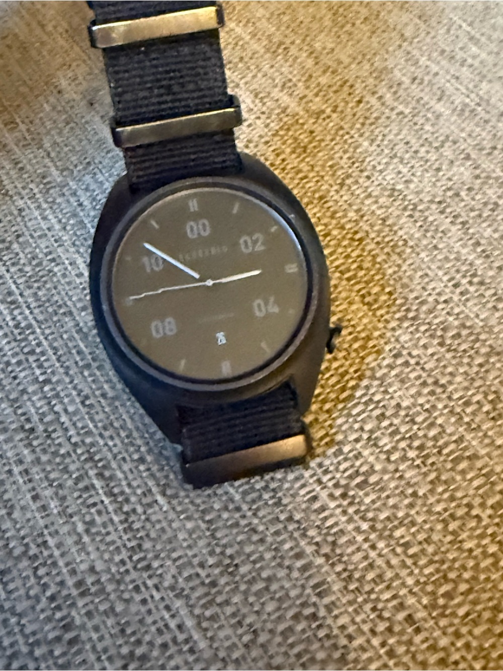 Electric Family Black Minimal Field Watch - Picture 3 of 4